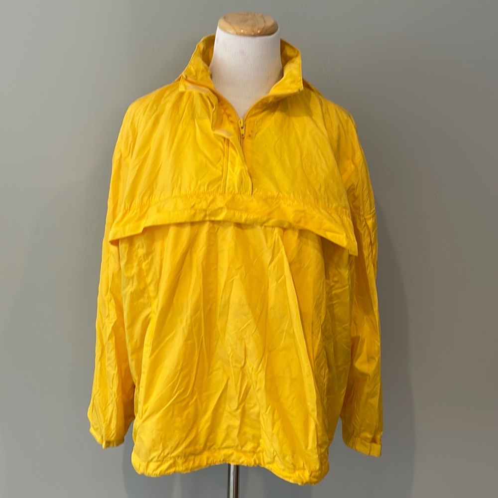 Vintage -Ralph Lauren yellow raincoat / anorak - size Small